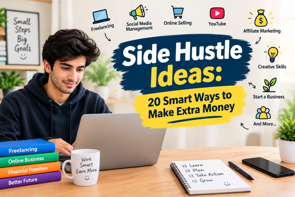 Side Hustle Ideas: 20 Smart Ways to Make Extra Money