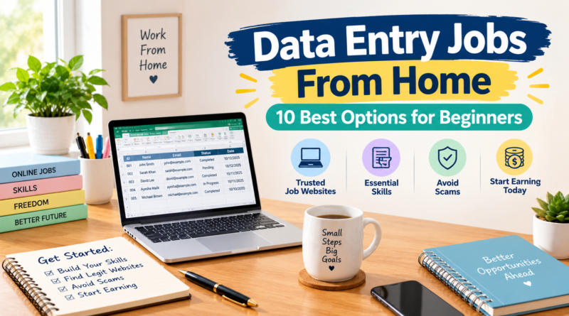 data entry jobs from home